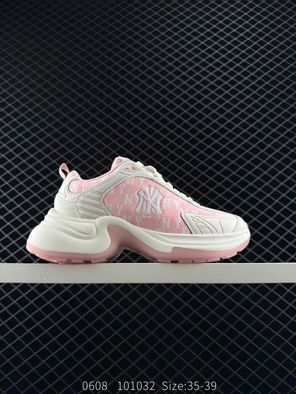 160 NY美国榄球洋基队限定 x MLB Big Ball Chunky Mesh 厚底老爹系列低帮魔术贴轻量休闲运动慢跑鞋 货号：3ASHW065N（GP001） 尺码：35-39 编码：1010