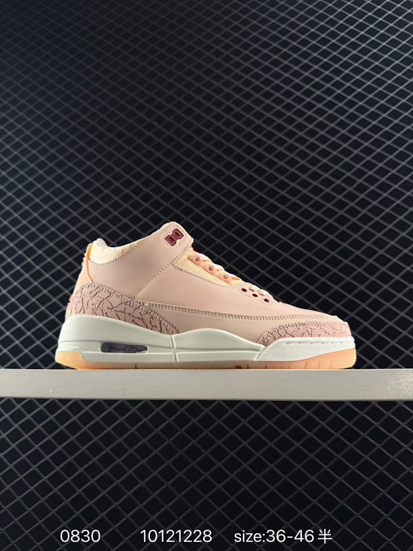 140 ✅乔丹 Air Jordan 3 Retro AJ3 乔3 中帮复古休闲运动文化篮球鞋 货号：DH3434 101  码数：36 36.5 37.5 38 38.5 39 40 40.5 41