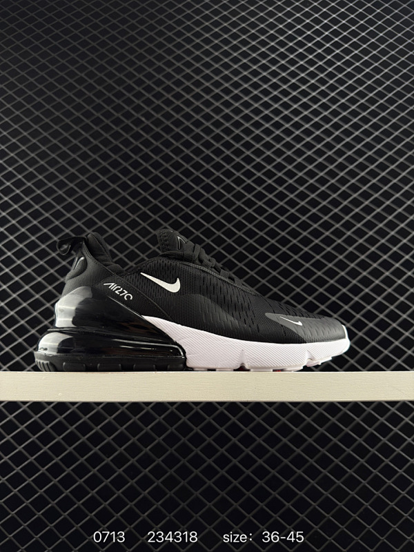90 耐克 Nike Air Max 270 后半掌气垫缓震运动鞋时尚男士跑步鞋 。作为 Nike 休闲型 Air Max 鞋款，Nike Air Max 270 运动鞋为你带来时尚舒适的穿着感受和出