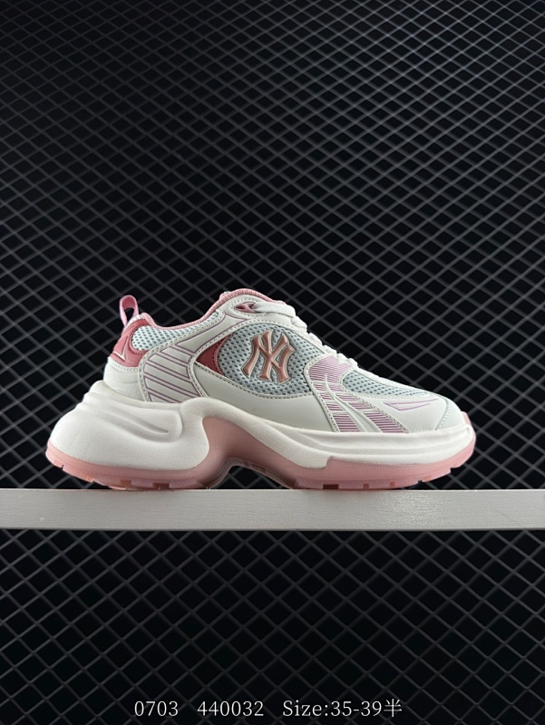 160 公司级✅MLB XLG CHUNKY 百搭舒适休闲潮流运动厚底增高防滑耐磨 低帮 老爹鞋 货号：3ASHW045N（GP002） 尺码：35-39带半码 编码：440032  详情