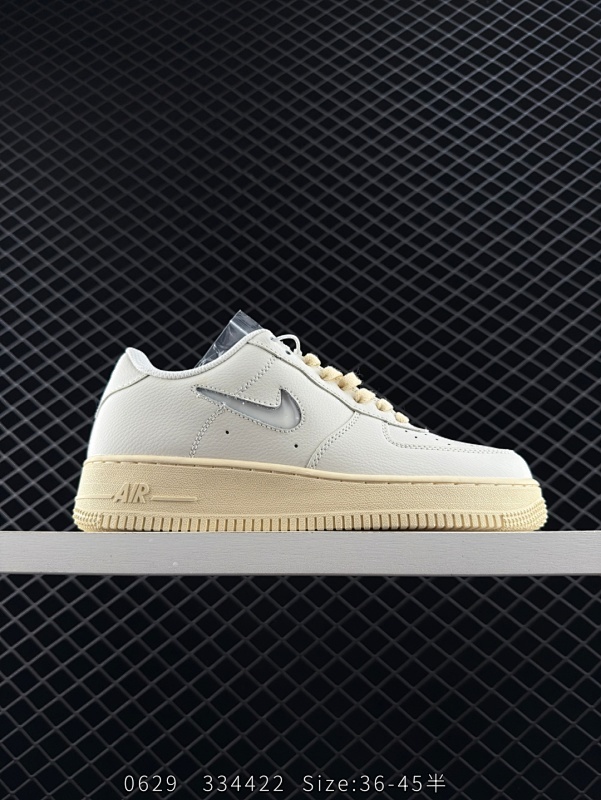 110 耐克NK WMNS Air Force 1 Shadow 轻量增高低双层轻量EVA发泡中底+防滑RB橡胶外圈底鞋底 货号：CI0919 100 尺码：36-45带半码 编码：334422 全文