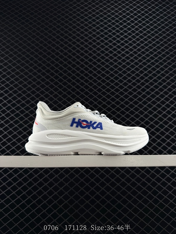 140 公司级✅HOKA ONE ONE Bondi 9 复古舒适防滑耐磨 低帮 山地户外跑步鞋 货号：1162012/SDSTS 尺码：36 36.5 37.5 38 38.5 39 40 40.5