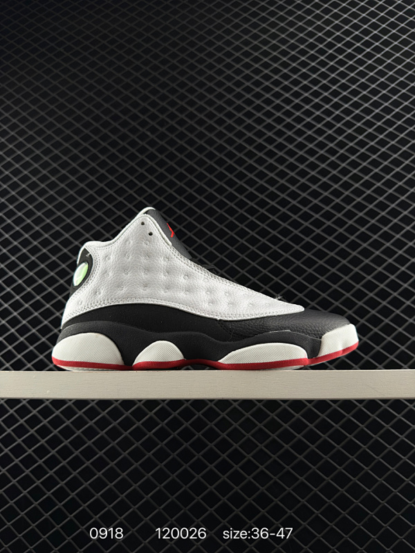 130 公司级：Nike Air Jordan 13 耐克迈克尔·乔丹AJ13代复古中帮文化休闲运动篮球鞋  货号:414571 104 尺码:36-47 ID:120026  详情