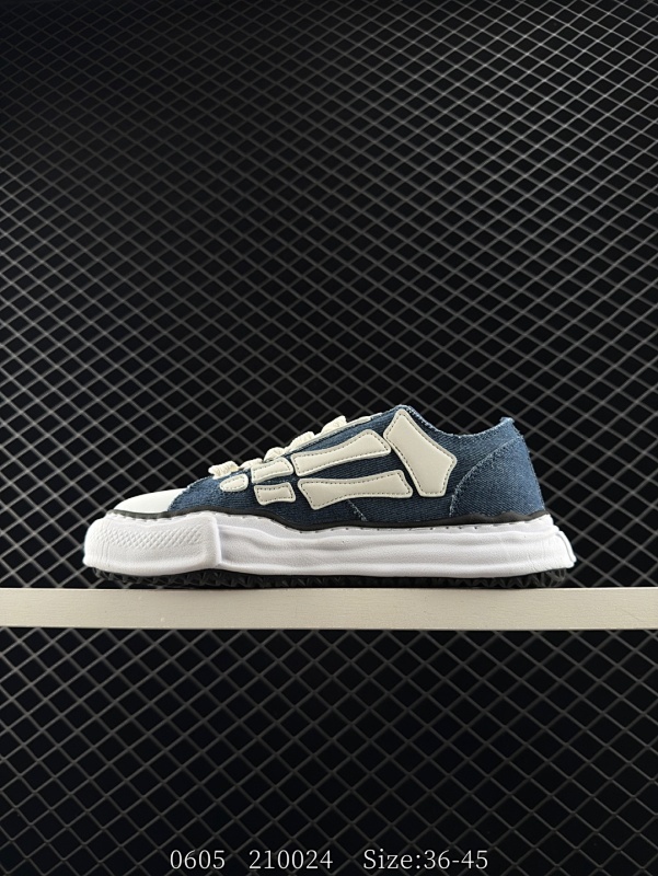 120 AMIRI Skeleton High 骨骼鞋-Skel top Sneakers低帮 洛杉矶街头之王 原装裸鞋级 区分市面所有在售版本  正确鞋舌外翻细节 正确骨头形状  头层牛皮鞋面+高密