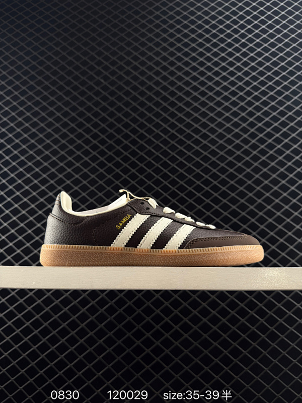 145 真标✅Adidas Originals Samba OG 桑巴舞系列 阿迪达斯 三叶草 绅士德训足球风百搭低帮休闲运动板鞋 货号:JR0891 尺码:如图 ID:120029 全文  详情