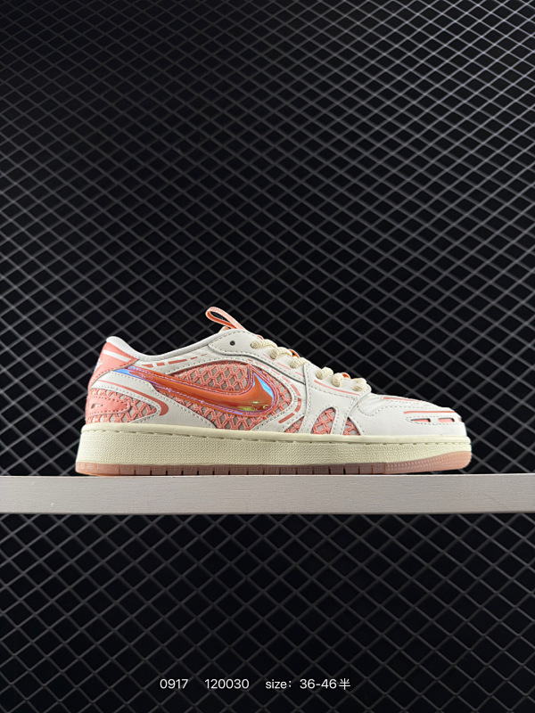 150 乔丹Air Jordan 1 Low AJ1低帮系列篮球鞋 官方同步配色 原装级产物   货号：HQ2186 #拒绝公底 立体鞋型 细节完美 高清洁度 编号：120030 尺码：36～46半