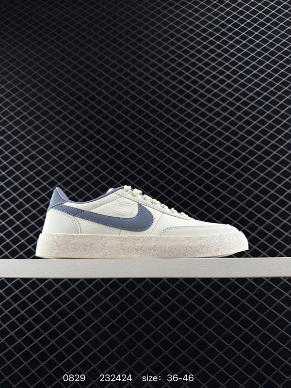 120 ✅J.Crew x NK Killshot II Leather 联名复古板鞋 HQ1657-100 采用米白色皮革制作鞋身 Swoosh 点缀其中 最后搭载棕色生胶大底 流露出满满的复古气气