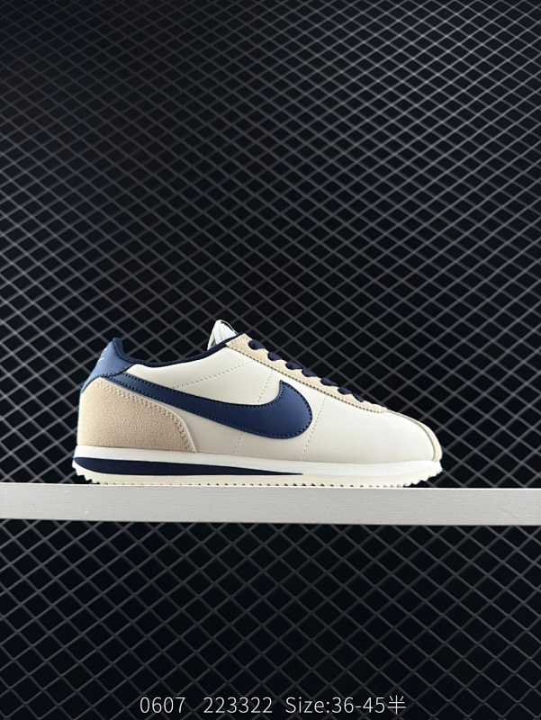 110 NIKE CLASSIC CORTEZ NYLON PREN 全新配色经典阿甘休闲跑步鞋 纯粹而执着的精神，使得Cortez种在了一代人的心里，无论是否喜欢它复古的鞋型，一双Nike Clas