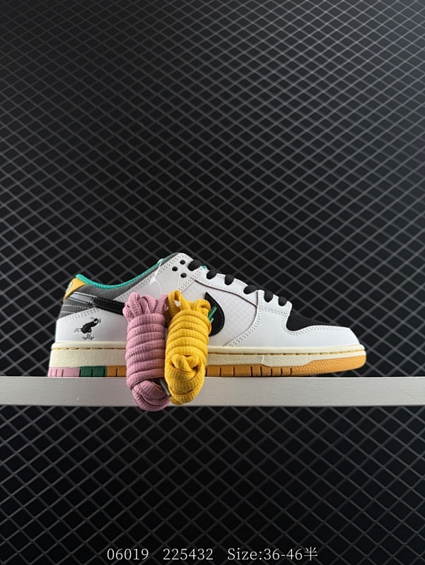 160 耐克NIKE DUNK LOW 扣篮系列 复古低帮休闲运动滑板板鞋 货号：HJ4132-100 尺码：36 36.5 37.5 38 38.5 39 40 40.5 41 42 42.5 43