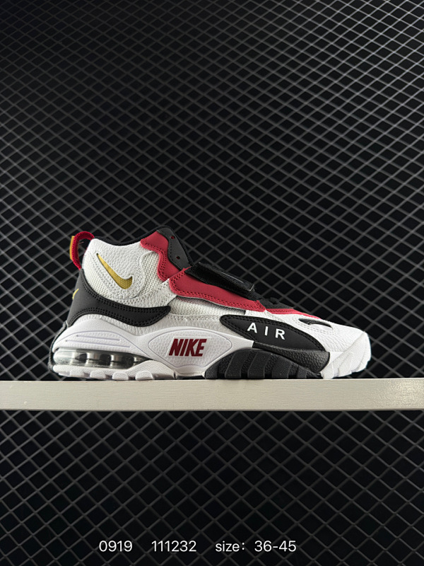 160 耐克Nike Sportswear Air Max Speed Turf 加速实验系列复古气垫篮球鞋 旧金山淘金者复古训练鞋 525225 100 编号: 111232 Size:36-45