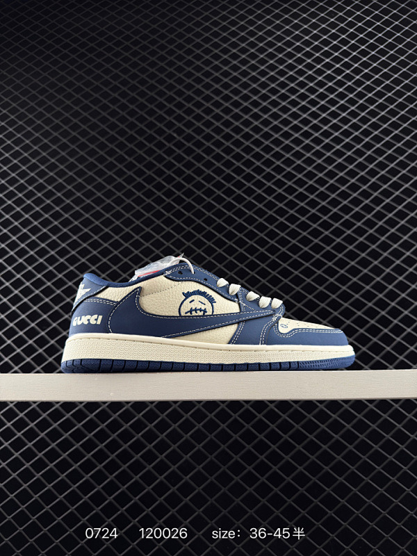 130 耐克Nike Air Jordan 1 Low OG SP  AJ1低帮 倒勾 乔丹一代经典低帮文化百搭休闲运动篮球鞋 货号:XS2025 尺码：36～45半 编码：120026 全文  详情