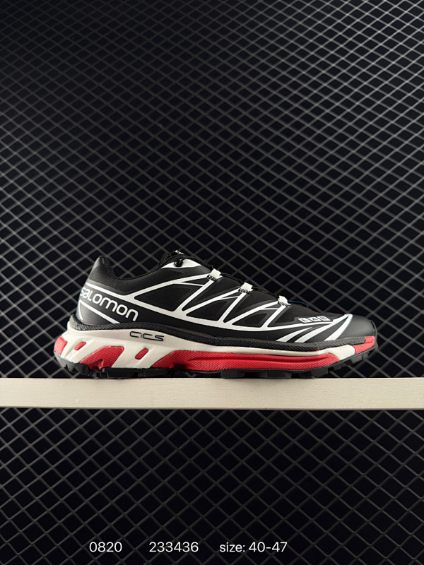 180 【公司级】萨洛蒙（Salomon）男女款 城市轻户外防水透气舒适耐磨休闲穿搭运动鞋 透气潮流穿搭日常休闲老爹鞋 XT-6 EXPANSE 萨洛蒙的户外休闲运动鞋以舒适性著称。鞋垫采用高回弹材料