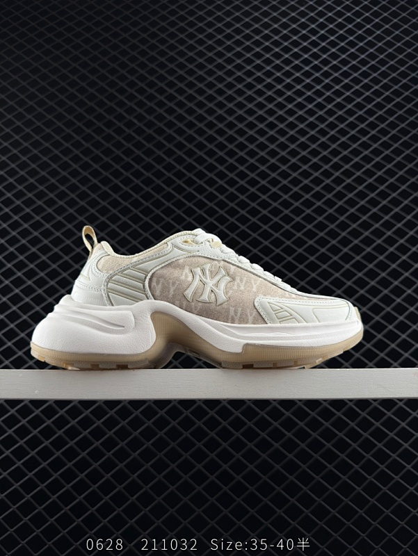 160 公司级✅MLB XLG CHUNKY 百搭舒适休闲潮流运动厚底增高防滑耐磨 低帮 老爹鞋 货号：3ASHW065N（GP001） 尺码：35-40带半码 编码：211032