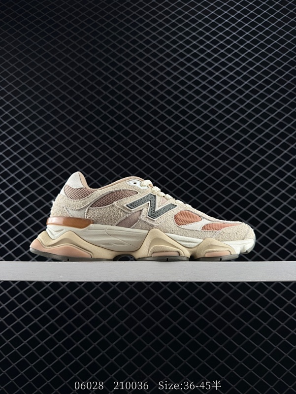180 公司级✅New Balance 9060系列 新百伦 复古休闲运动慢跑鞋  鞋面大身由空间双格及磨砂鞋面拼接而生  采用大面积网眼以及麂皮材质覆盖鞋身 还原经典气质 搭载ABZORB避震科技