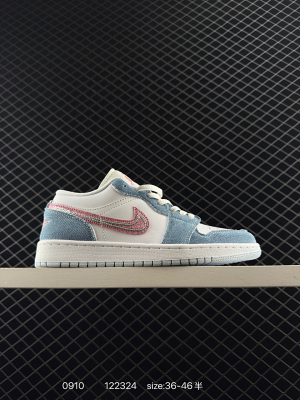 120 公司级✅Nike Air Jordan 1 Low AJ1乔1低帮休闲板鞋 同步官方配色  官方货号:HQ2001-400 尺码:36 36.5 37.5 38 38.5 39 40 40.5