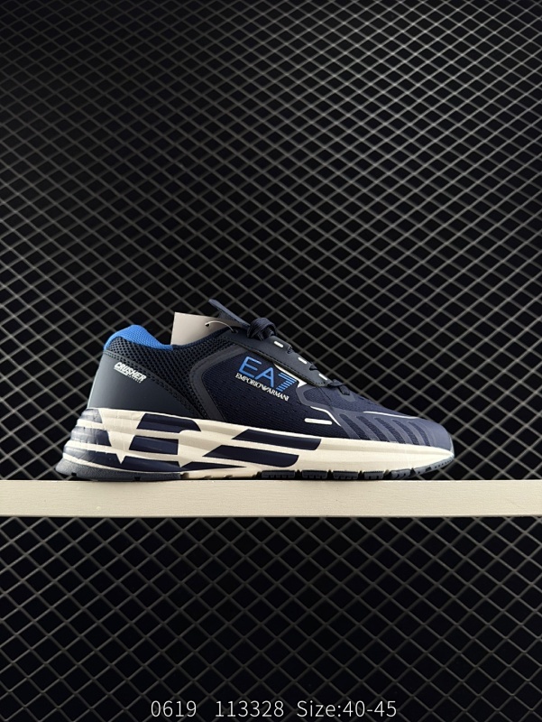 140 EMPORIO ARMANI阿玛尼 舒适时尚 低帮 生活休闲鞋 男款 蓝色 货号：X8X094/Q739 尺码：40-45 编码：113328  详情     ¥ 140