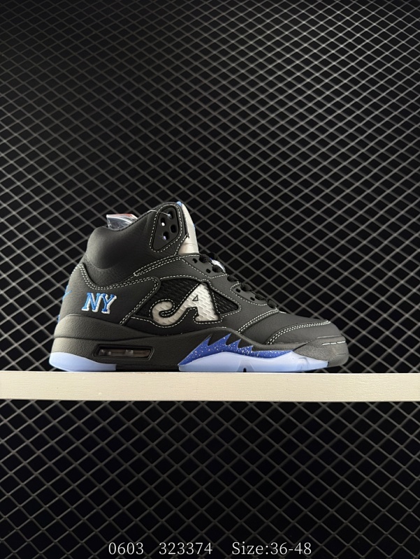 370 乔丹DJ Khaled x Air Jordan 5 We The Best 白紫采用头层皮革鞋面材质 质感十足 正确3M反光鞋舌 注胶效果及缜密拉帮背胶 Air开窗中底气垫装置  货号：DV