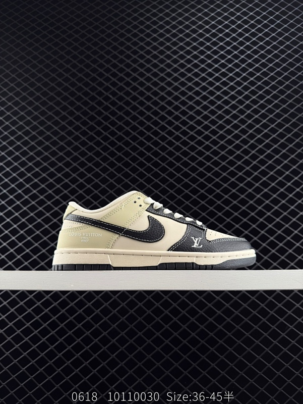 150 NIKE DUNK SB LOW 定制dunk 定制Dunk SB顾名思义，具有经典的Dunk血缘，又注入了更多的时尚元素。相较于普通的Dunk滑板鞋，改良版的Dunk SB加厚了鞋舌的填充，