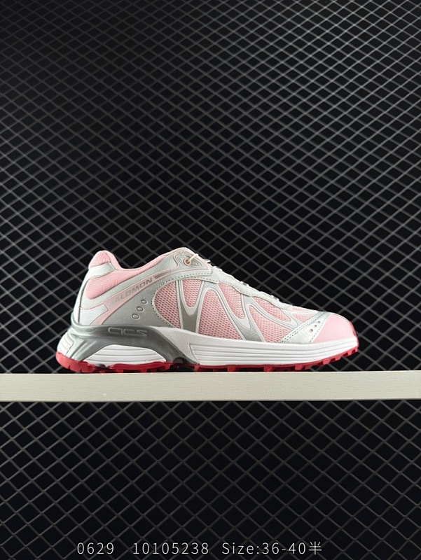 190 公司级✅SALOMON萨洛蒙 XT-WHISPER 时尚 舒适減震防滑耐磨 低帮跑步鞋 鞋面采用SENSIFIT贴合技术 全方位贴合包裹脚型 鞋跟部鞋底牵引设计 提供强大的抓地性能 更适应野外