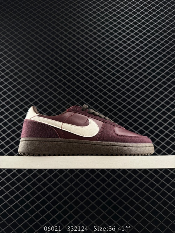 120 ✅Nike WMNS NIKE FIELD GENERAL复古单品 公司级Nike FELD GENERAL 耐磨透气 低帮 复古篮球鞋 男女同款 货号：IF1742 001