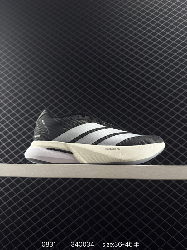 170 Adidas Adizero Boston 13 M 泡棉搭配全掌碳板 缓震透气跑步鞋 AdizeroBoston12跑鞋专为中长跑而设计 它们通过来自ENERGYRODS的推进感为训练带来了