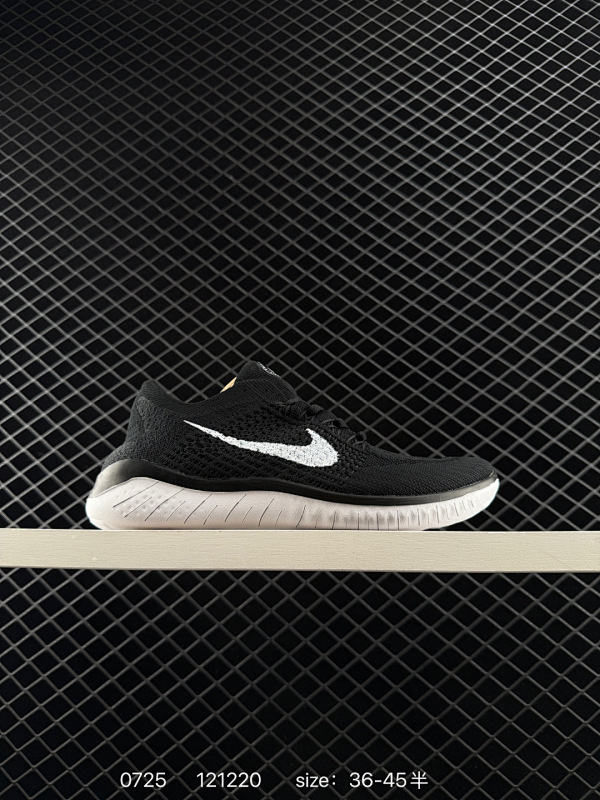 100 ✅耐克Nike Free RN Flyknit 2018 赤足5.0二代轻跑鞋 质感新焕升级，专为短打跑造#鞋如面袜般子柔贴软合，结合性弹沙线，赋双予足众出的紧包密覆效果。 官方货号#9428