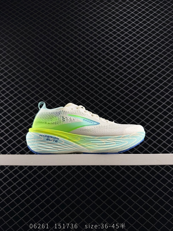 180 Brooks布鲁克斯 Hyperion Elite 4 PB 灰橙色 龙卷风系列越野竞速跑步鞋 大厂纯原 重磅登场，更轻、更快、更出众，出场即PB。全新DNA GOLD 100% PEBA