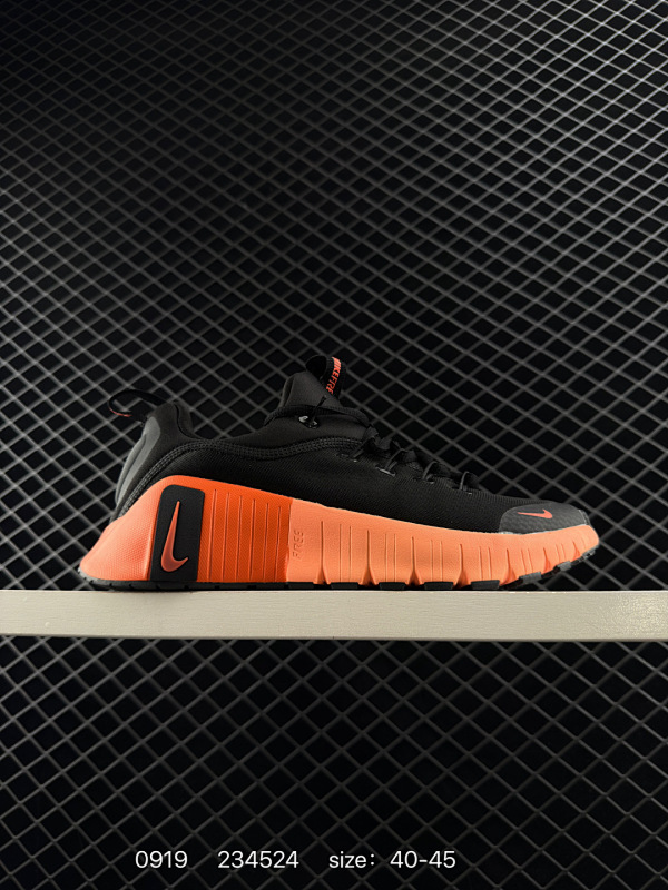 120 耐克（NIKE）2025年新款男子 FREE METCON 6训练鞋/全能运动鞋 厚底增高老爹鞋。穿上 Nike Free Metcon 6 训练鞋，在训练中解锁无限可能。 该训练鞋加大前足柔