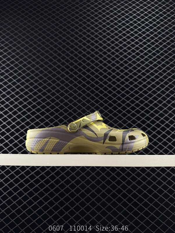 70 Clot x Crocs Classic Clog卡骆驰休闲沙滩洞洞拖鞋凉鞋  超轻Croslite专利材料打造 鞋面更加耐用易清洗 该鞋款轻盈舒适 货号：208700-5PS 尺码：36-46