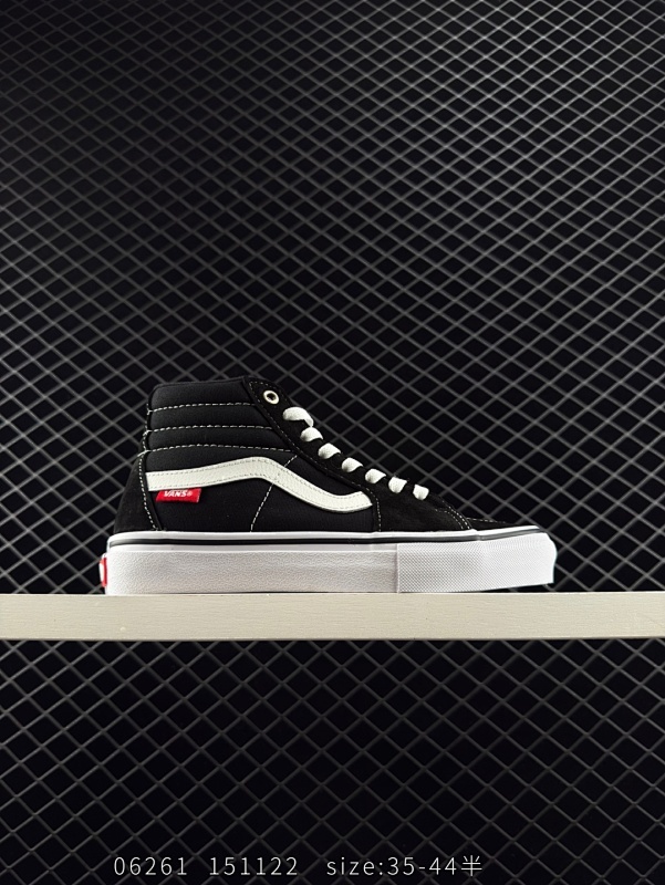 110  万斯Vans SK8-Hi Pro Skate/滑板支线 范斯黑色经典高帮中性专业滑板鞋 Size：35-44（含36.5 38.5 40.5 42.5） 编码151122 Size:3
