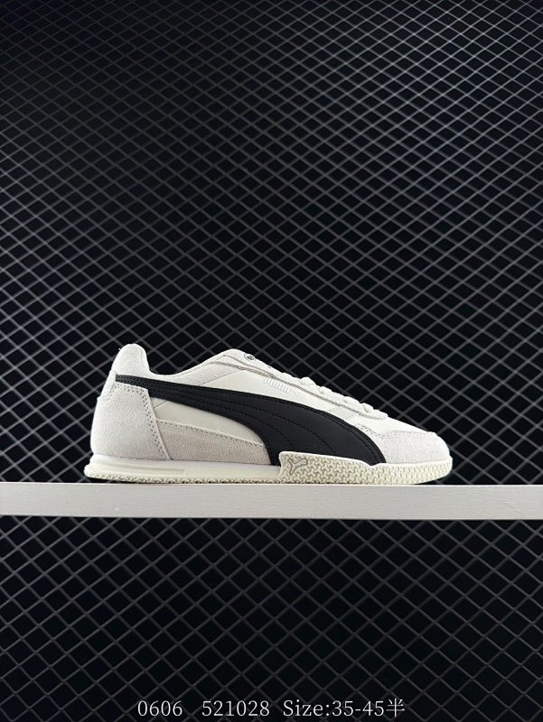 140 PUMA BELLA DONNA NYLON 时尚舒适 减震透气 低帮 生活休闲鞋 男女款 黑色 货号：403554 01 尺码：35-45带半码 编码：521028