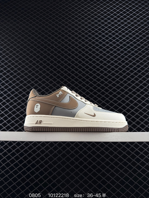 90 耐克 Nike Air Force 1 Low ”White and Black“ 白黑 小权志龙官方同步 原装级别 原楦头原纸板  打造纯正空军版型#专注外贸渠道  全掌内置蜂窝气垫 #原