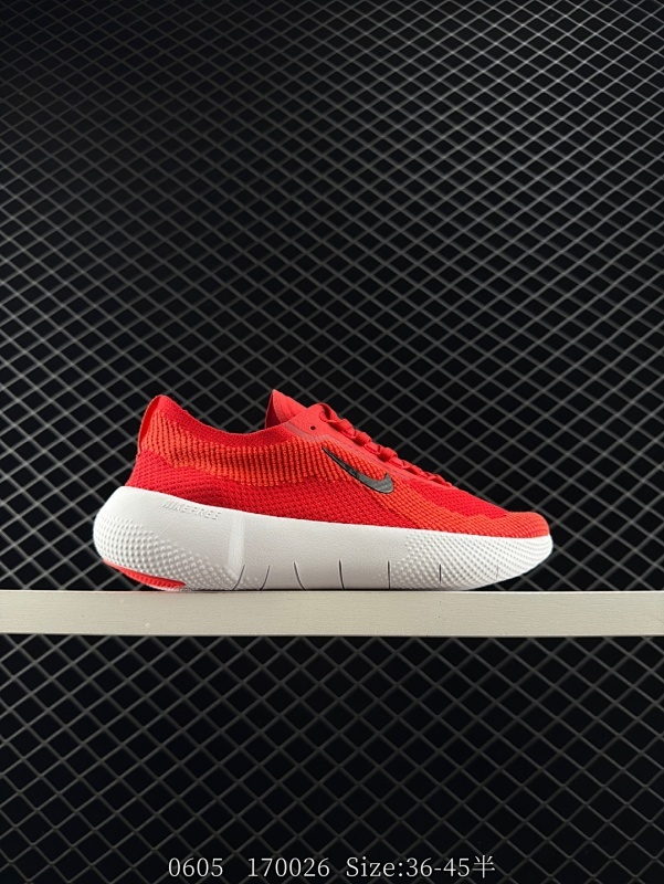 130 NK Free 2025 新款飞织面 透气缓震运动跑鞋 官方同步出货  飞织鞋面提供出色的弹性和支撑力鞋底融入凹槽设计 塑就柔韧灵活性 令运动自由无拘加厚泡绵中底 柔韧灵活 出色缓震 官方货号