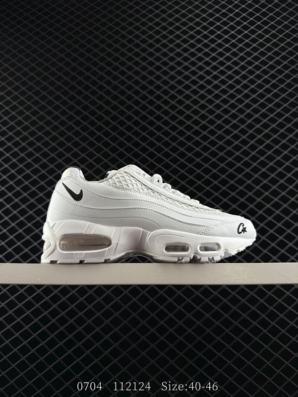 120 耐克NIKE AIR MAX 95 TT气垫复古慢跑百搭鞋休闲运动鞋 货号：FB2709-300 尺码：40-46 编码：112124  详情       ¥ 120