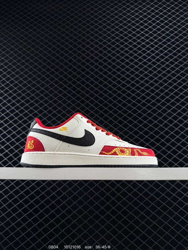 80 海外爆款 ZP订单 NIKE EBERNON Low prm 小空军低帮百搭透气休闲运动板鞋 独家头层版本 原数据独家私模大底 纯正版型 清洁度完美 货号：FD5188-129 Size：36