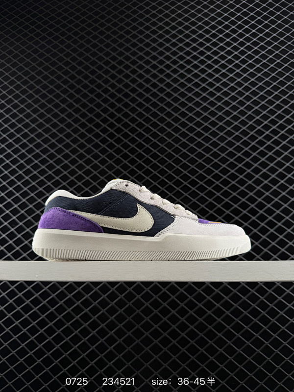 105 Nike SB Force 58 FS-蓝白 硫化杯底 原楦版型 独家私模 融入打孔设计 独家独立真半码 35.5起 帆布和麂皮绒面制成 浓浓复古年而不腻  经久耐穿 硫化结构则有效提升灵活性