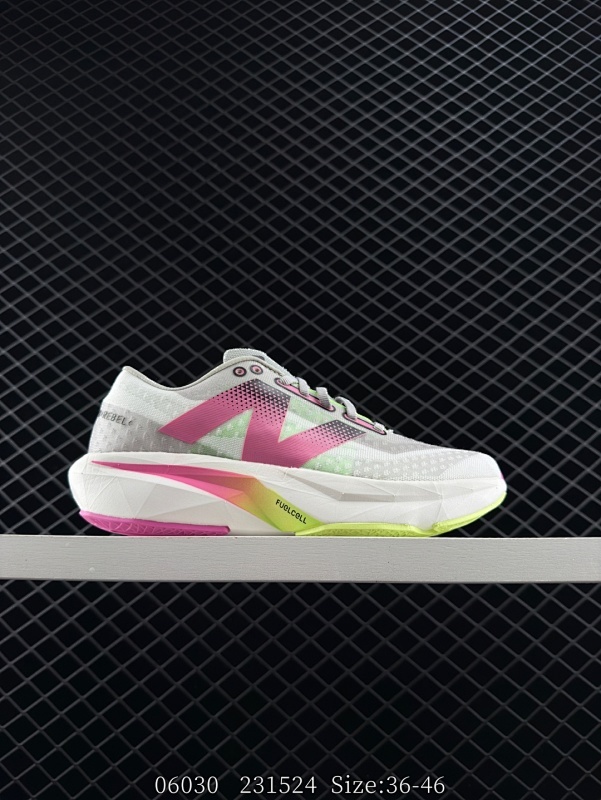 120 公司级✅New Balance 新百伦FuelCell 简约 织物 网布防滑耐磨透气轻便 低帮 马拉松跑步鞋 货号:MFCPZSR4 尺码:36 37 37.5 38 38.5 39.5 40