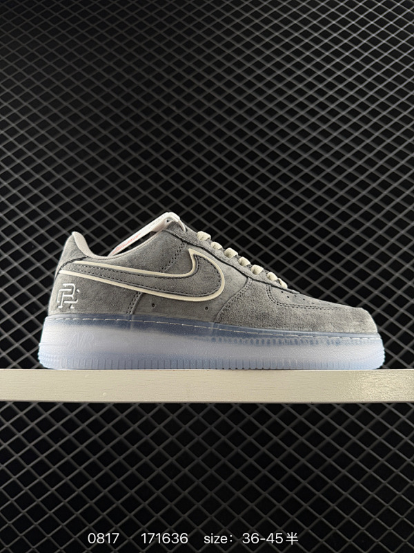 180 ✅Nike Air Force 1 Low 07 x Reigning Champ原楦头原纸板 打造纯正空军版型 #专注外贸渠道 全掌内置蜂窝气垫 #原盒配件 原厂中底钢印、拉帮完美    官