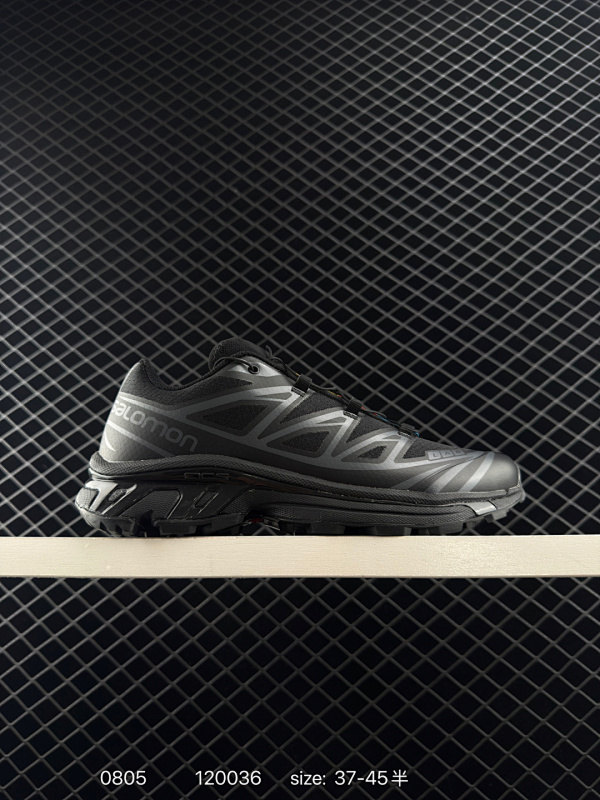 180 Salomon XA PRO XT-6萨洛蒙户外越野跑鞋 鞋面采用SENSIFIT贴合技术 全方位贴合包裹脚型 鞋跟部鞋底牵引设计 提供强大的抓地性能 更适应野外崎岖不平的道路 其3D ADV