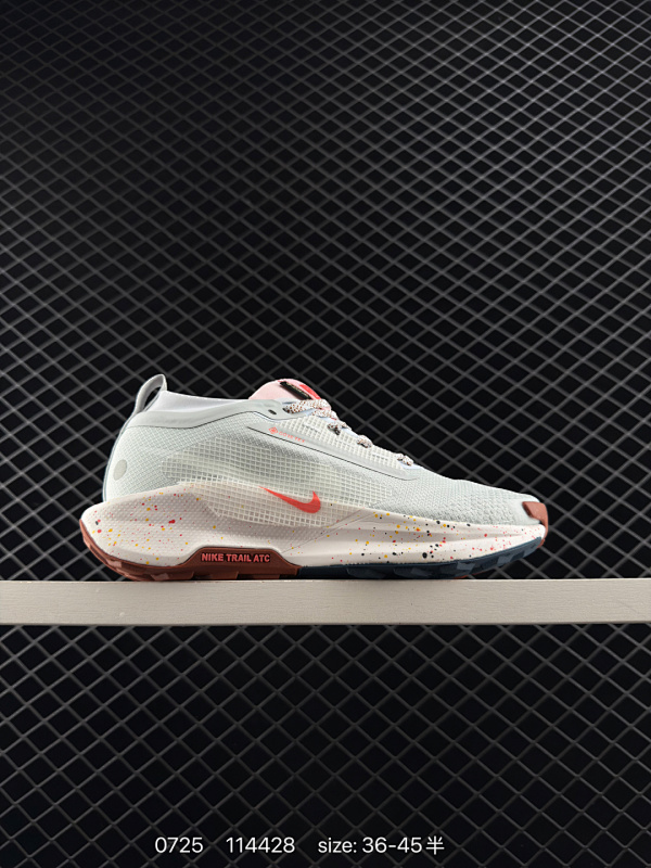 140 公司级✅Nike REACTX PEGASUS TRAIL 5 Next Nature 越野跑步鞋 登月兼顾迅疾外观和稳固脚感  后跟覆面和中足动态支撑巧妙融合  缔造稳定顺畅的迈步体验