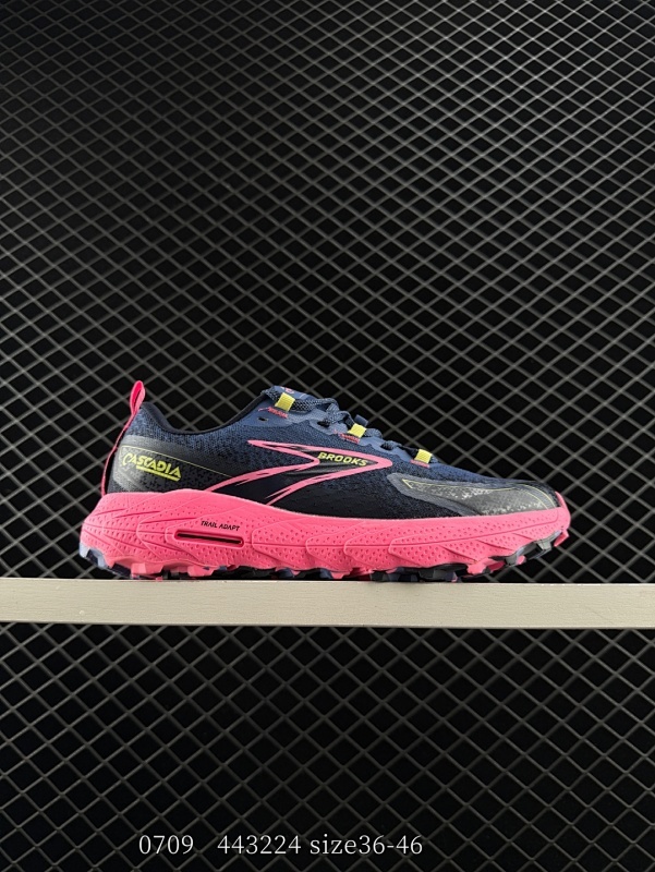 120 Brooks布鲁克斯 Cascadia18防滑透气 低帮 越野跑步鞋 1104261D027 尺码：36 36.5 37.5 38 38.5 39 40 40.5 41 42 42.5 43