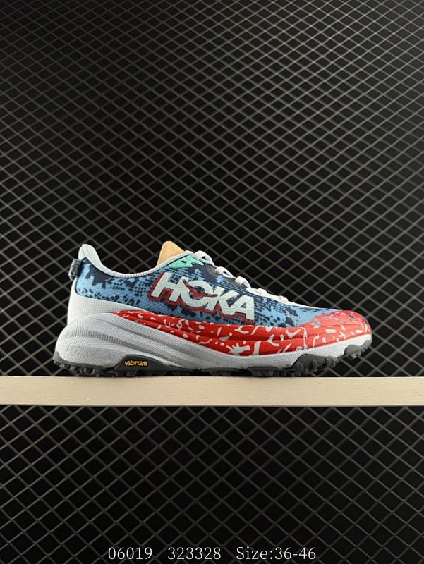 140 公司级✅HOKA SPEEDGOAT 6 轻量低帮户外越野跑鞋 户外山脉越野轻量运动跑鞋 货号：1147811/GKS 尺码：36-46 编码：323328  详情          ¥ 14