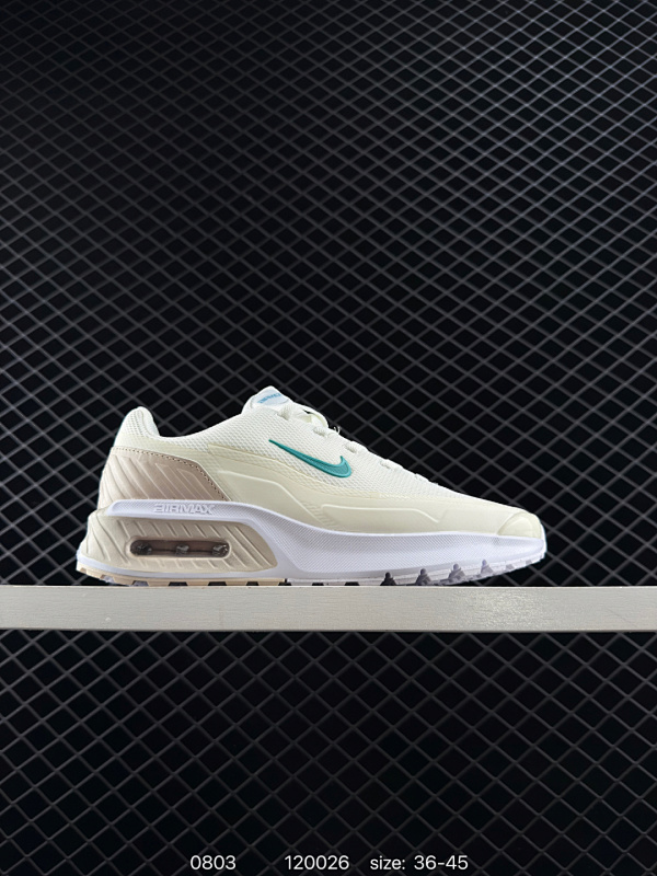 130 耐克 Nike Air Max BIA 新款缓震运动跑鞋  核心亮点在于其八腔气垫结构  根据不同部位设定的气压值专为行走设计 提供卓越的舒适感 鞋面的设计让人联想到上世纪90年代末至2000