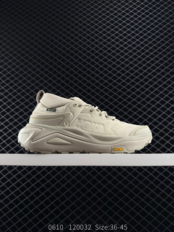 160  公司级✅HOKA ONE ONE KAHA 3 LOW GTX 低帮专业越野跑步鞋 实拍首发  更全面的性能再度进化 更舒适 更强保护  采用Vibram MEGAGRIP超强抓地外底 鲨齿
