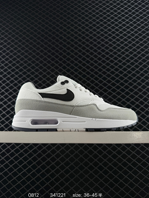 105 耐克Nike Air Max 1 OG 初代复古气垫百搭休闲运动慢跑鞋复古小气垫 史上第一双可视气垫跑鞋 凭借着 Air max 气垫带来的舒适脚感和鞋面面料上的不断精进 才使得 Air ma