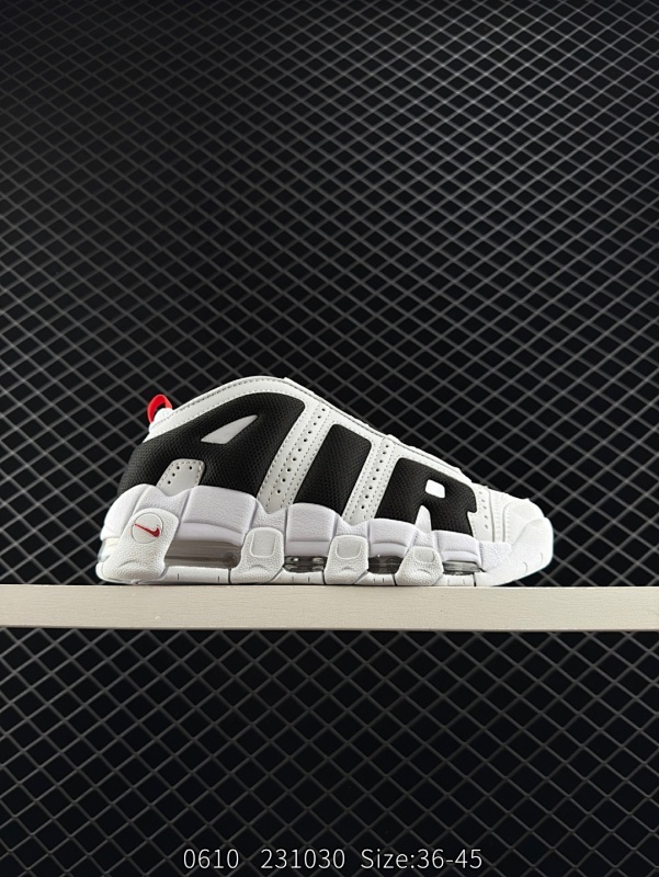 150 耐克Nike WMNS Air More Uptempo GS Barely Green 皮蓬初代系列经典高街百搭休闲运动文化篮球鞋 货号：AA4060 200 编码：231030 Size:
