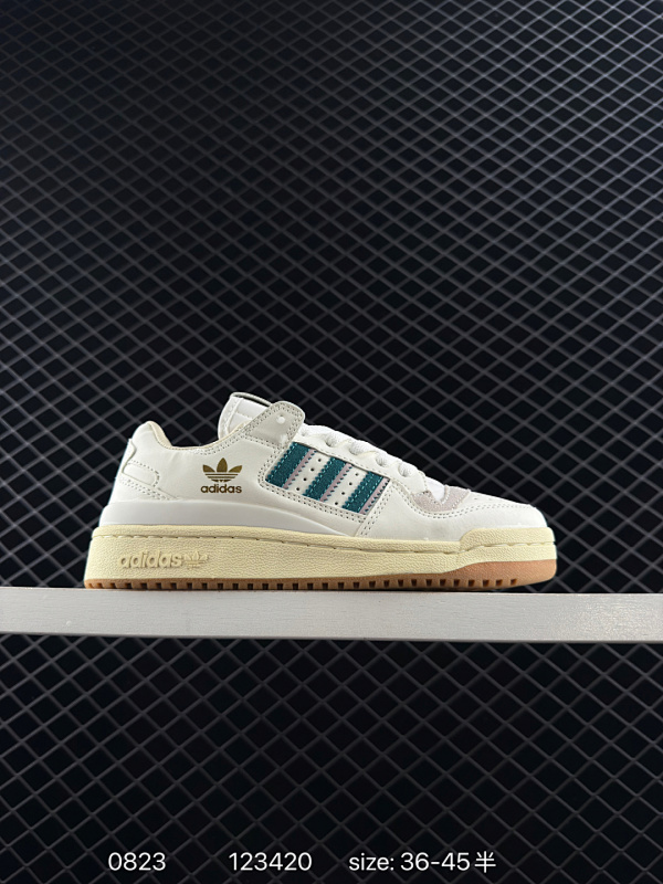 100 Adidas Originals Forum 百搭单品 Forum Low入诞生于1984年的经典复古篮球鞋adidas Originals Forum在今年重磅回归，除了High高帮和Mid