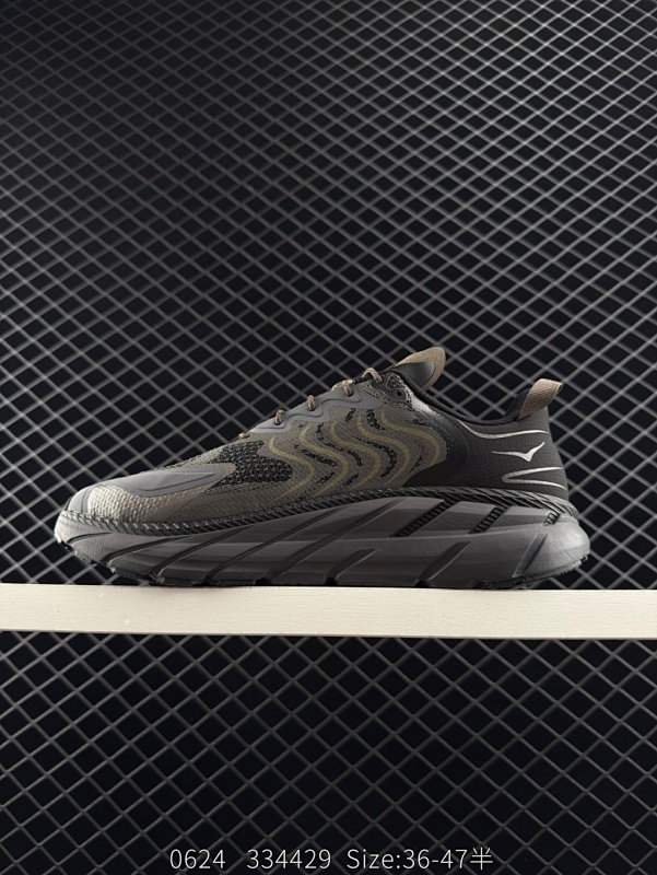 145 HOKA U CLIFTONLS SATISFY RUNNNG 全新配色 阿纳卡帕潮流户外越野高帮徒步鞋 上架实拍 #原楦数据开模打造 一致匹配原版 #双边高频原档 #采用高+网眼针织面材质