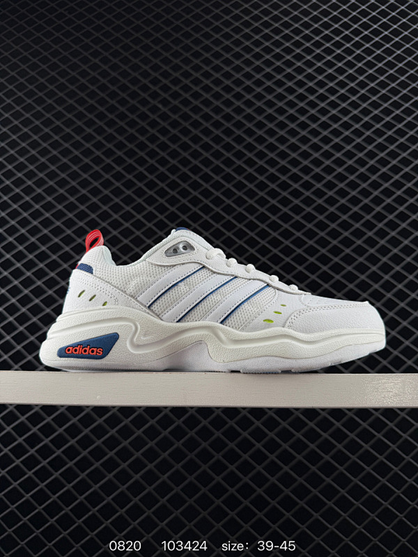120 Adidas 阿迪达斯  Strutter 复古老爹鞋满天星系列 男女鞋 2020新品轻便网球鞋低帮透气老爹鞋运动休闲鞋缓震跑步鞋EG2668  码数 如图 编码 103424