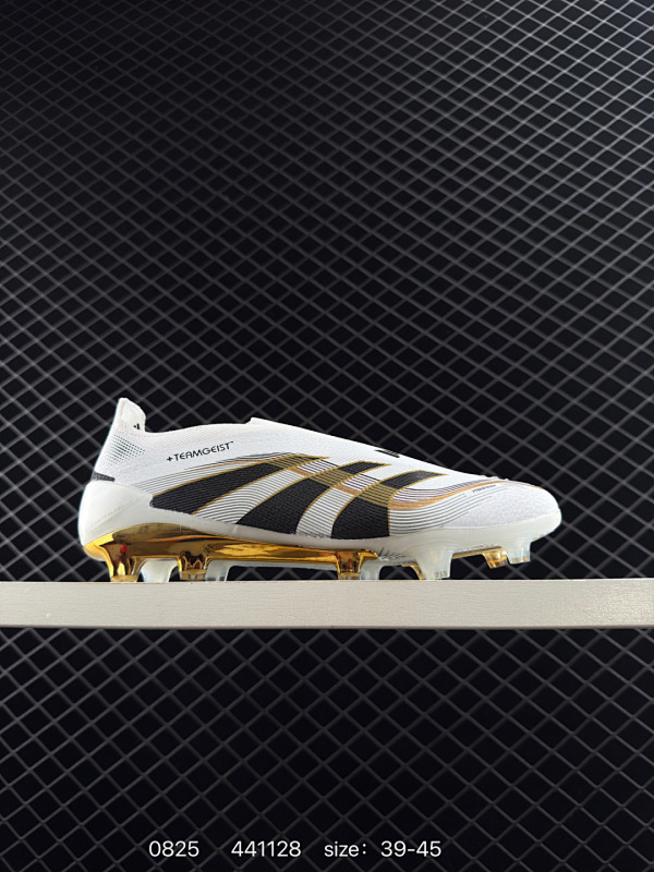 140 【新品公司级】阿迪达斯 ADIDAS PREDATOR LEAGUE FT 舒适 MG（胶质短钉）FG（胶质长钉） 防滑耐磨 足球鞋 男款 梅西C罗足球鞋男TF碎钉猎鹰刺客AG长短钉训练球